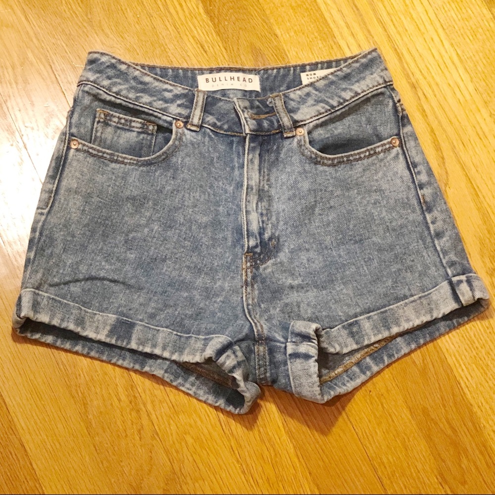 PacSun Bullhead Denim Mom Shorts Size 1